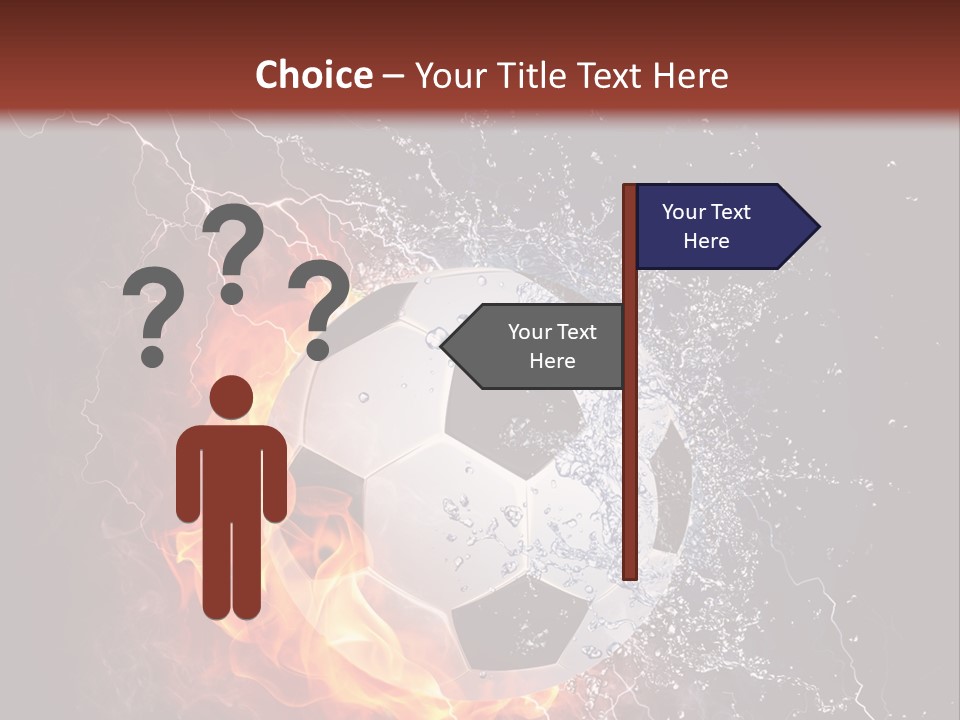 Card Party Gladness PowerPoint Template