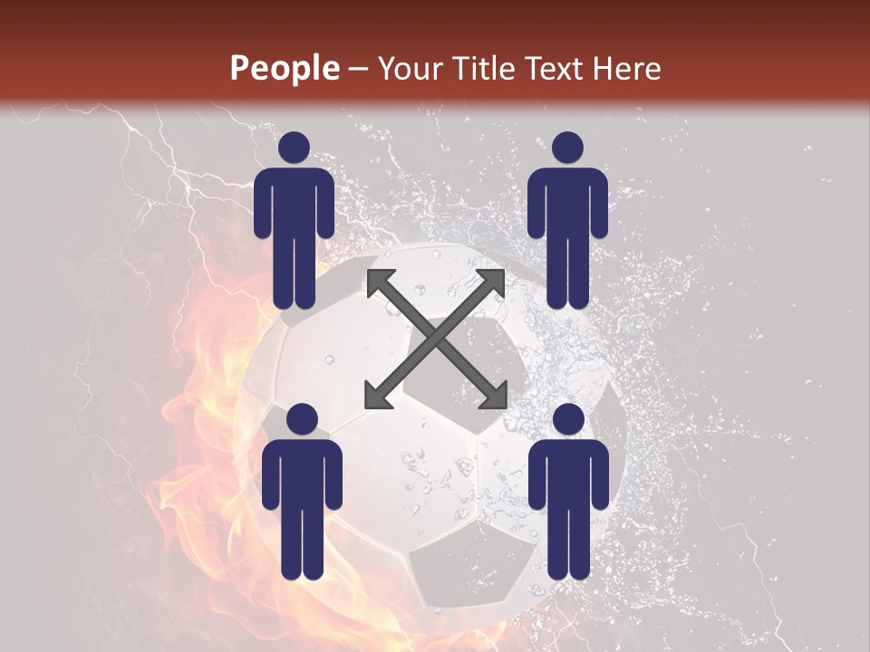 Card Party Gladness PowerPoint Template