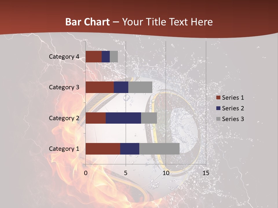 Thunder Liquid Play PowerPoint Template