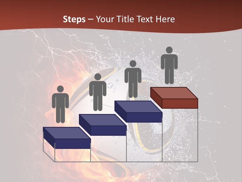 Thunder Liquid Play PowerPoint Template