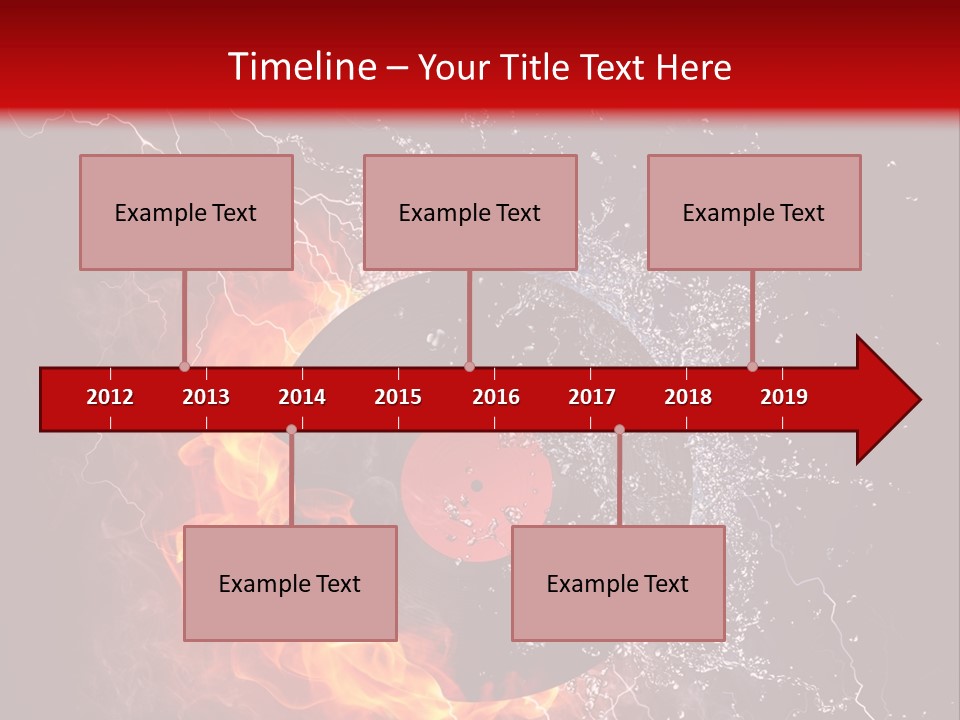 Rock Nobody Old Fashioned PowerPoint Template