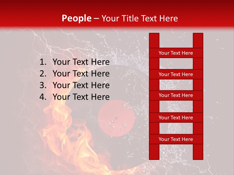 Rock Nobody Old Fashioned PowerPoint Template