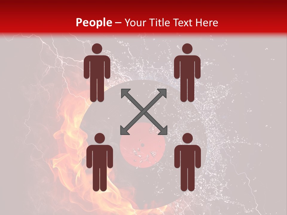 Rock Nobody Old Fashioned PowerPoint Template