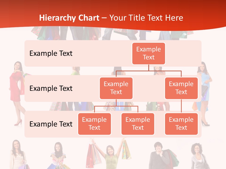 Happiness Beauty Shopper PowerPoint Template