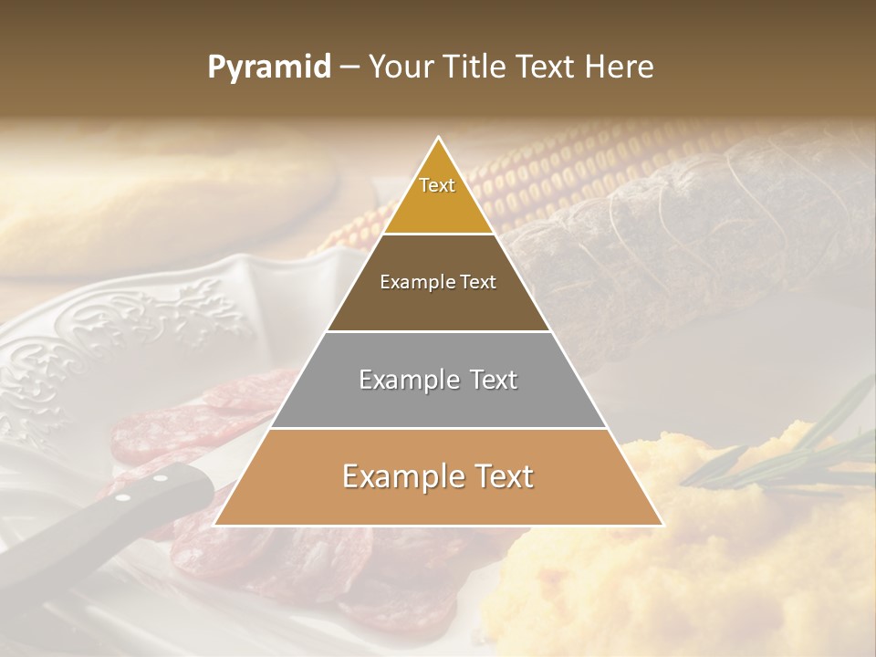 Course Knife Cheese PowerPoint Template
