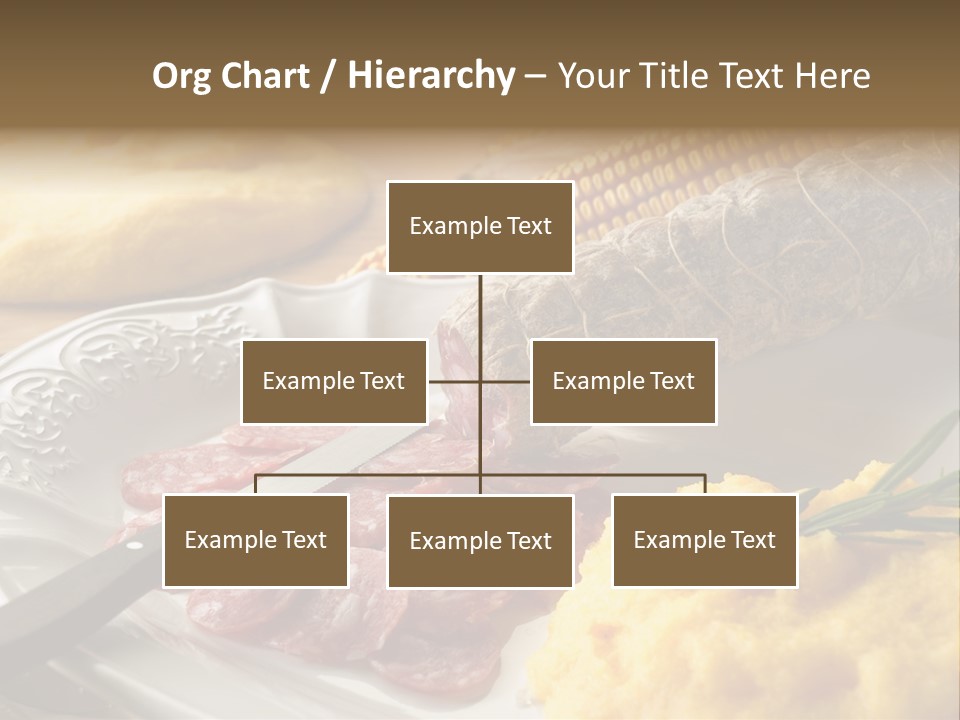 Course Knife Cheese PowerPoint Template