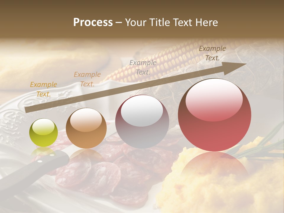 Course Knife Cheese PowerPoint Template