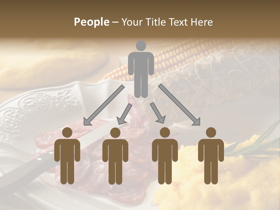 Course Knife Cheese PowerPoint Template