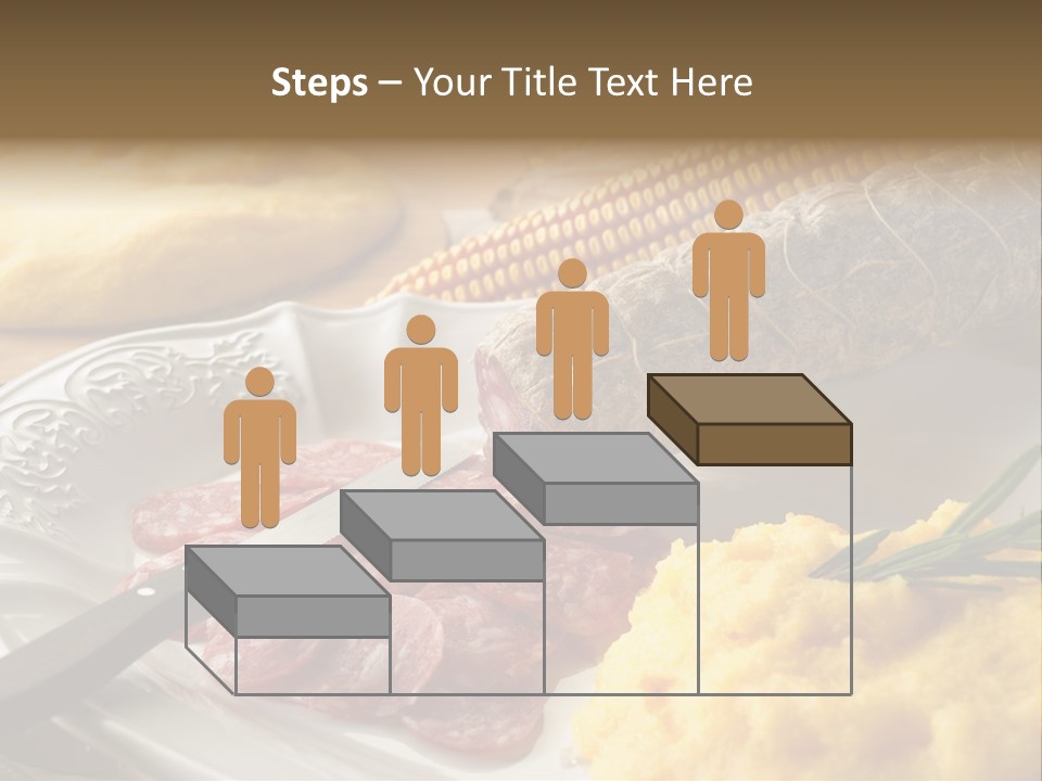 Course Knife Cheese PowerPoint Template