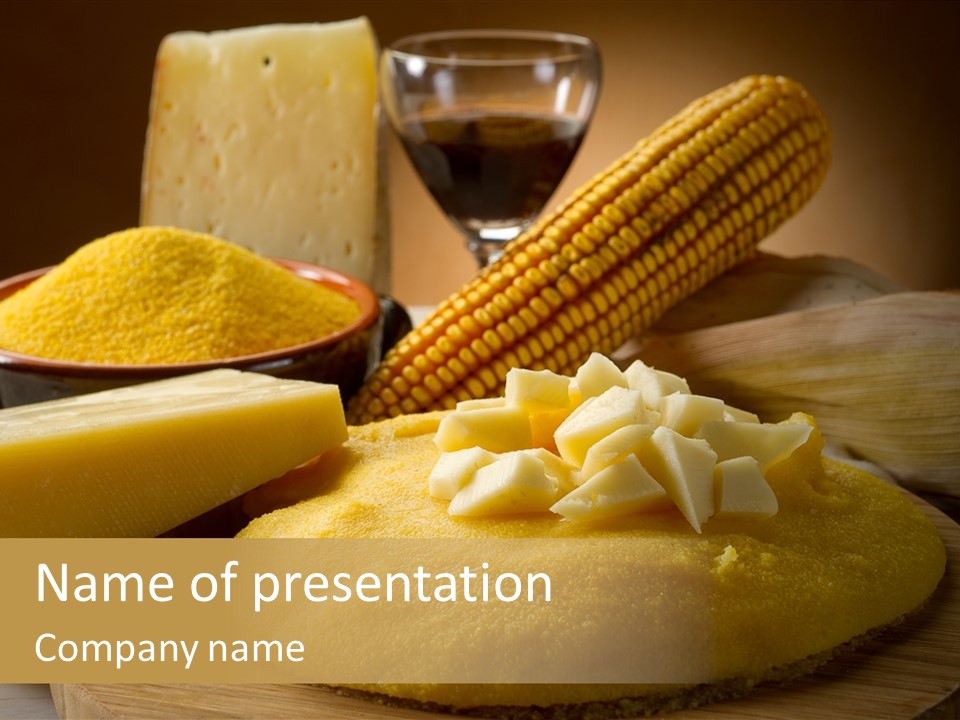 Cuisine Slice Wood PowerPoint Template