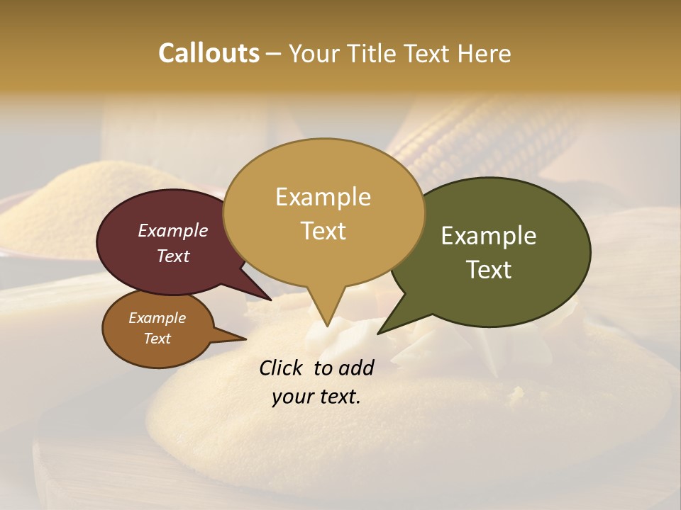 Cuisine Slice Wood PowerPoint Template