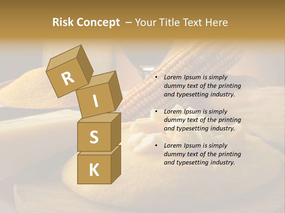 Cuisine Slice Wood PowerPoint Template