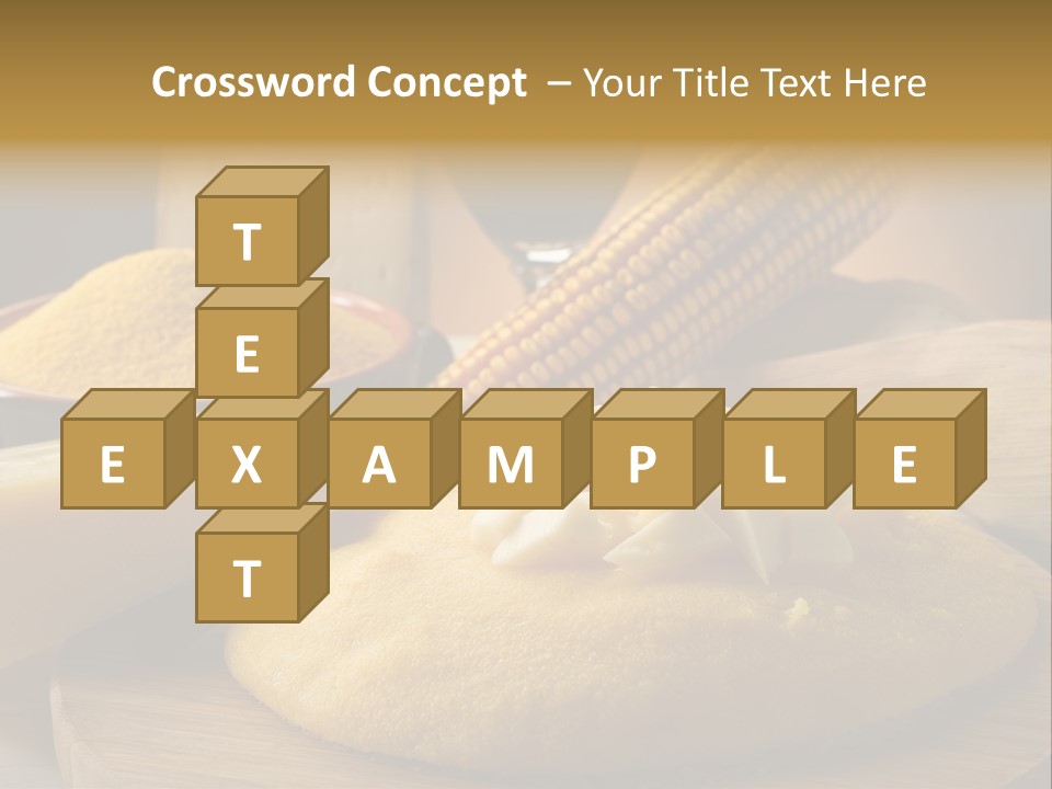 Cuisine Slice Wood PowerPoint Template