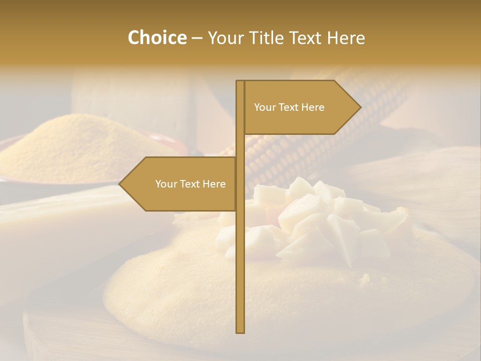 Cuisine Slice Wood PowerPoint Template