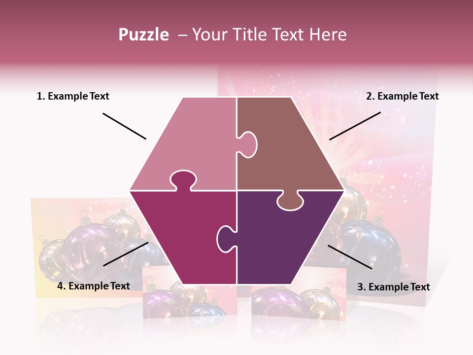 Card Party Gladness PowerPoint Template