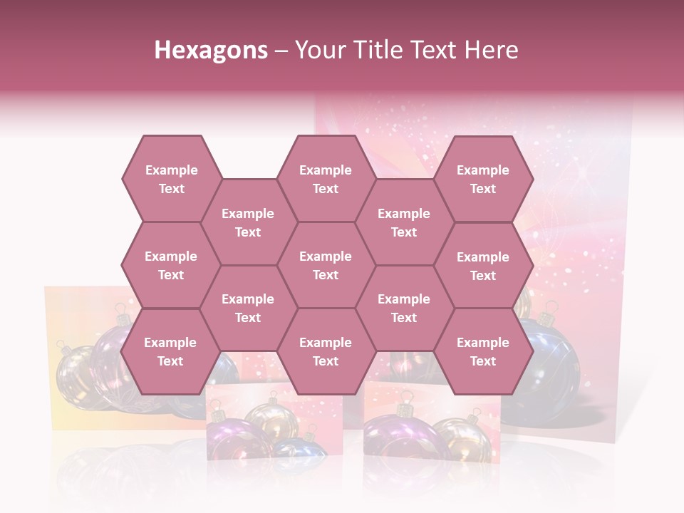 Card Party Gladness PowerPoint Template