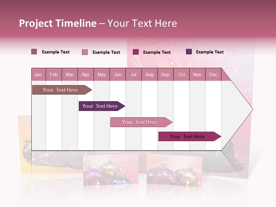 Card Party Gladness PowerPoint Template