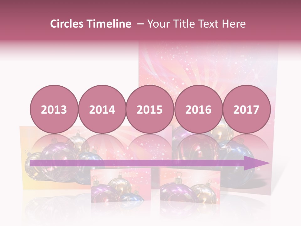 Card Party Gladness PowerPoint Template