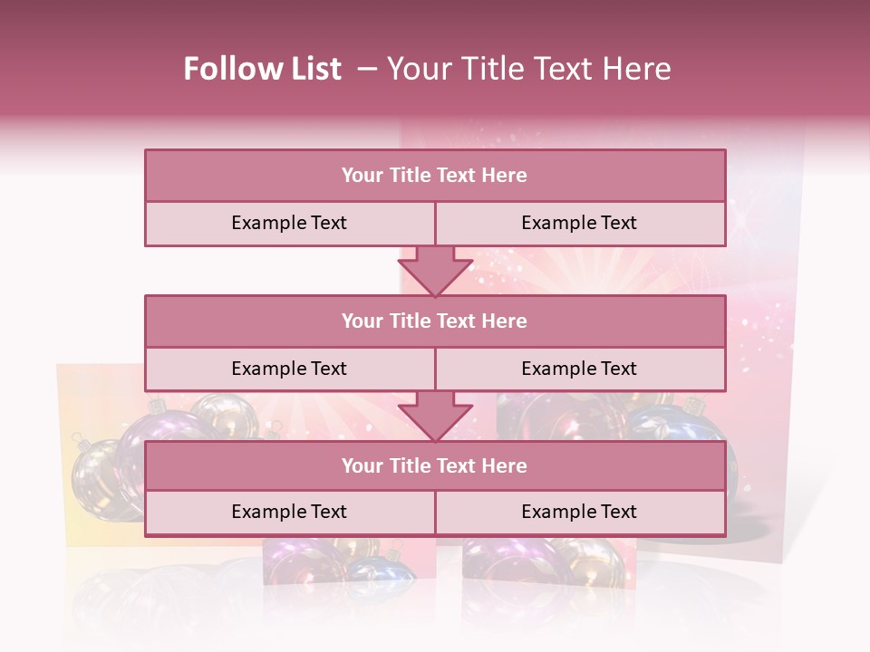 Card Party Gladness PowerPoint Template