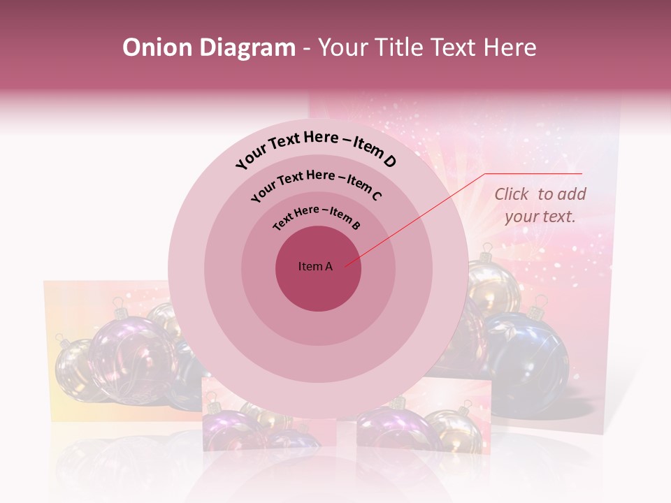 Card Party Gladness PowerPoint Template