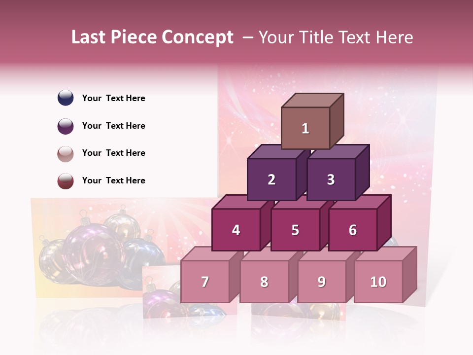 Card Party Gladness PowerPoint Template