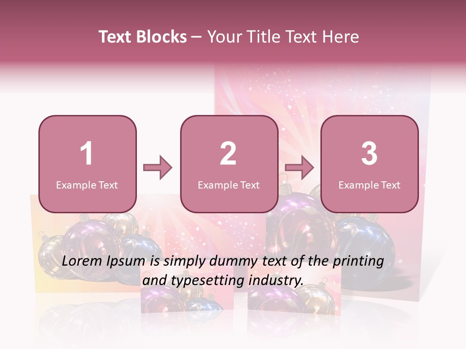 Card Party Gladness PowerPoint Template