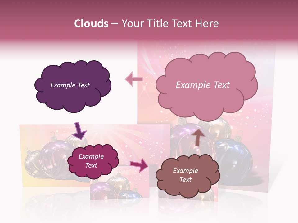 Card Party Gladness PowerPoint Template