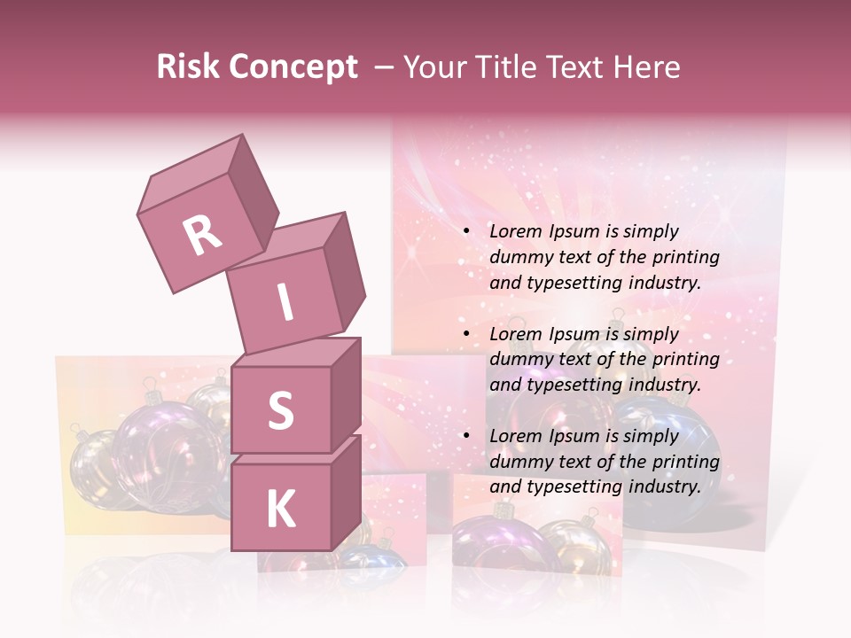 Card Party Gladness PowerPoint Template