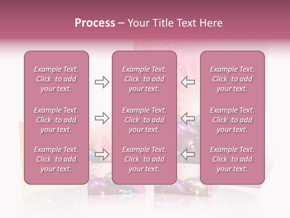 Card Party Gladness PowerPoint Template