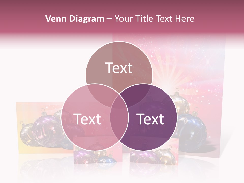 Card Party Gladness PowerPoint Template