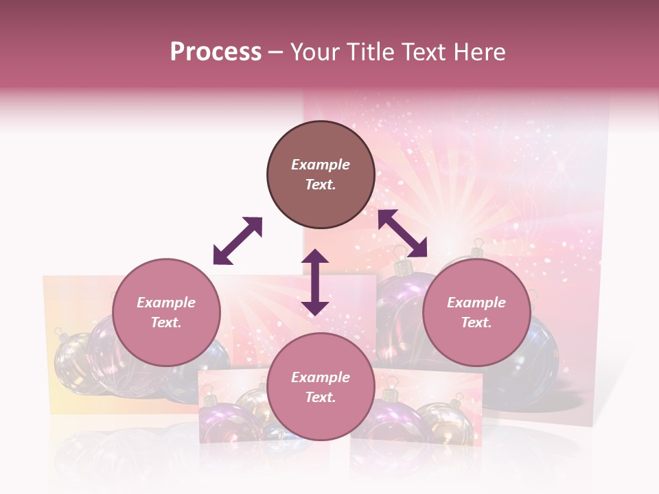 Card Party Gladness PowerPoint Template