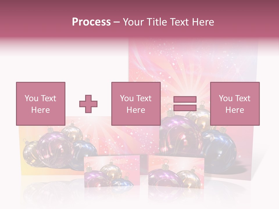 Card Party Gladness PowerPoint Template