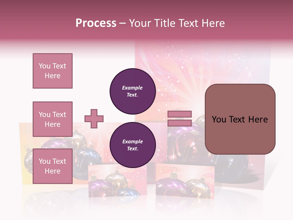 Card Party Gladness PowerPoint Template