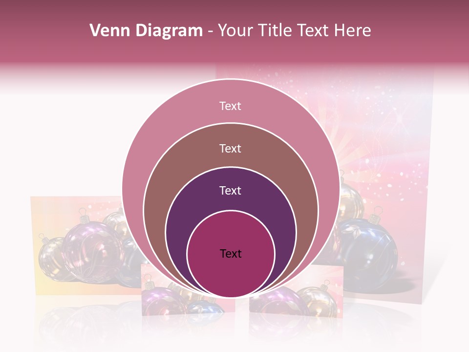 Card Party Gladness PowerPoint Template