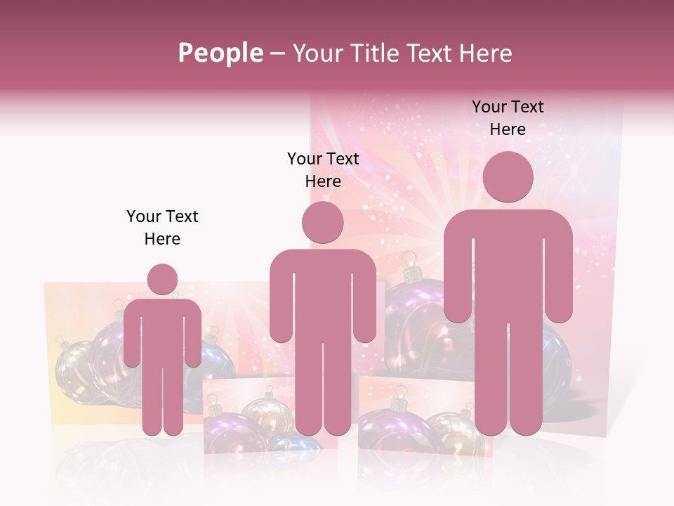 Card Party Gladness PowerPoint Template