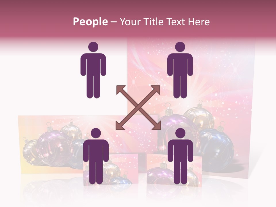 Card Party Gladness PowerPoint Template