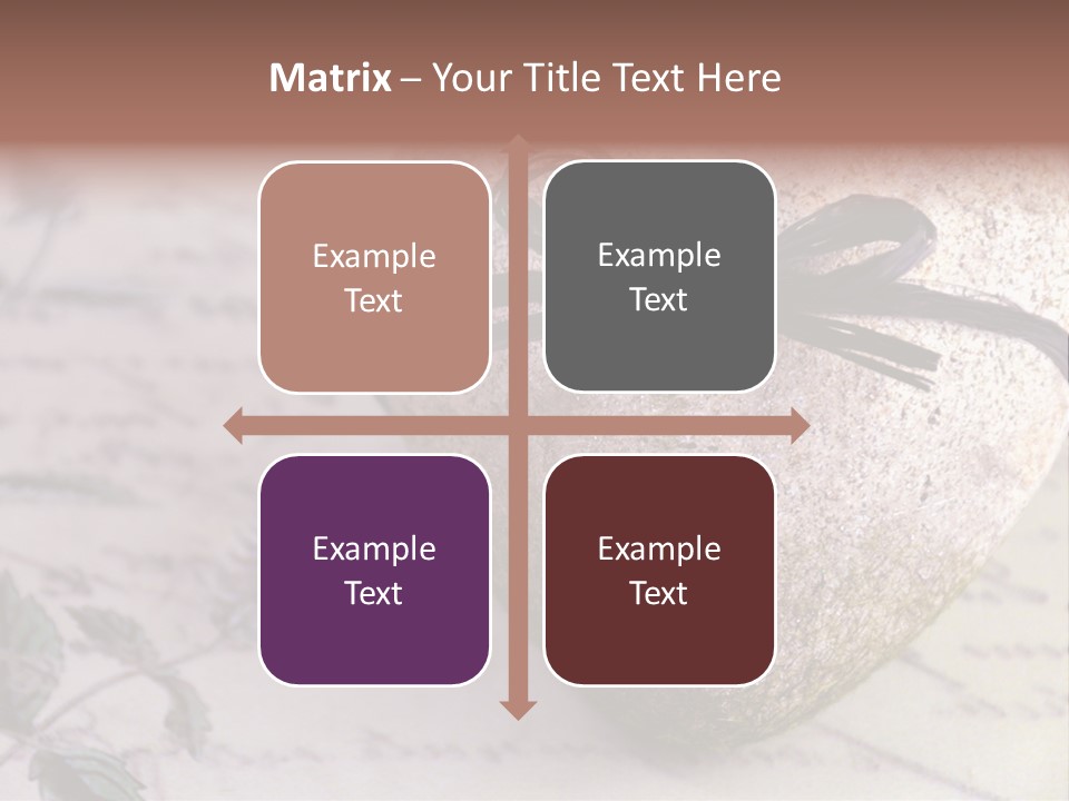 Lavandula Nostalgia Admission PowerPoint Template