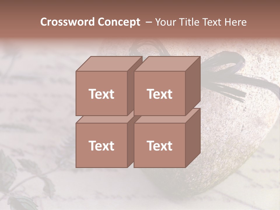 Lavandula Nostalgia Admission PowerPoint Template