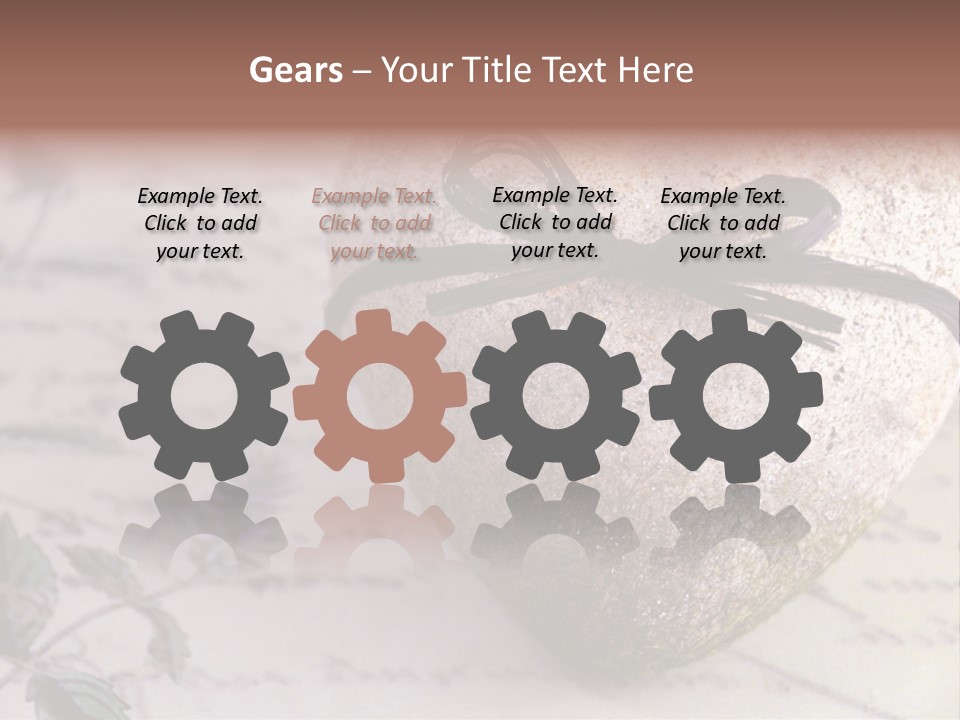 Lavandula Nostalgia Admission PowerPoint Template