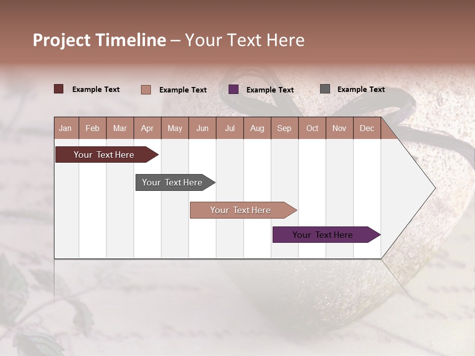 Lavandula Nostalgia Admission PowerPoint Template