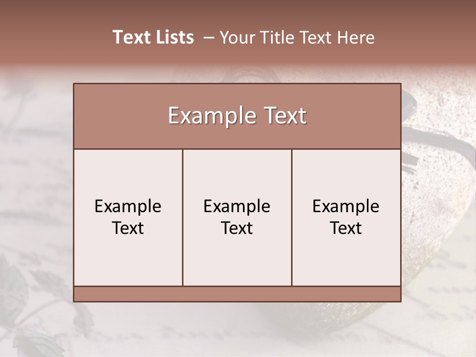 Lavandula Nostalgia Admission PowerPoint Template