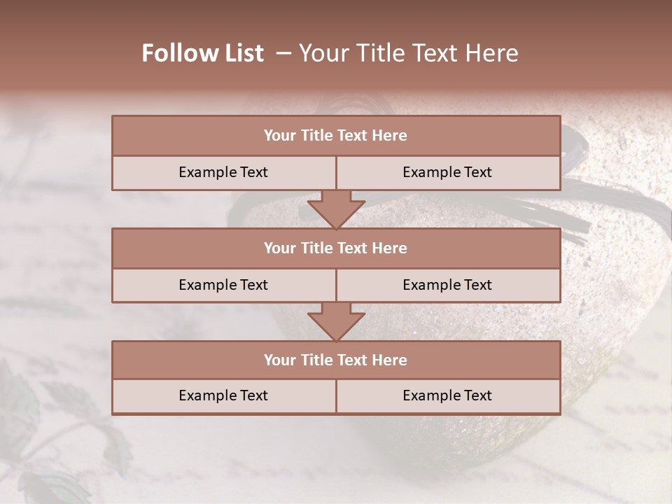 Lavandula Nostalgia Admission PowerPoint Template