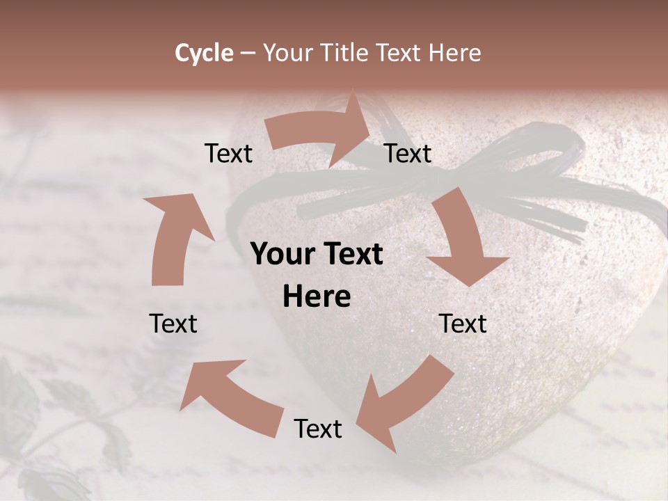 Lavandula Nostalgia Admission PowerPoint Template