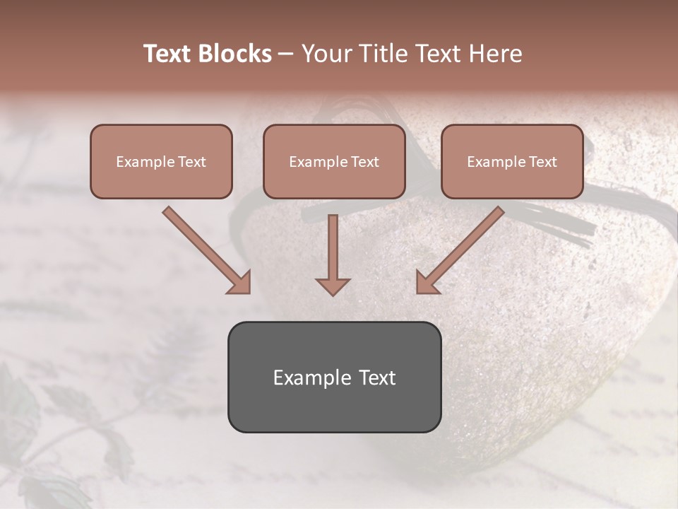 Lavandula Nostalgia Admission PowerPoint Template