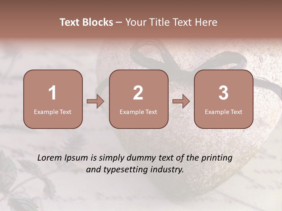 Lavandula Nostalgia Admission PowerPoint Template