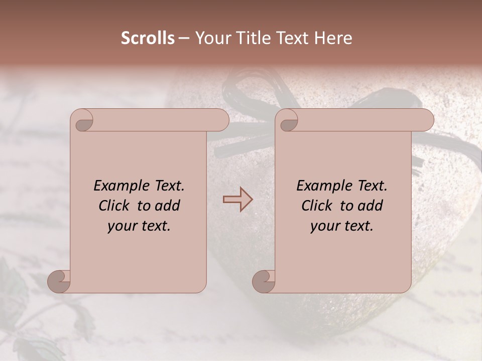 Lavandula Nostalgia Admission PowerPoint Template