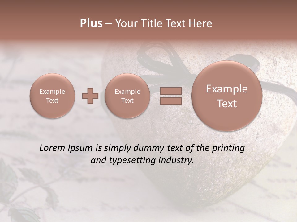 Lavandula Nostalgia Admission PowerPoint Template