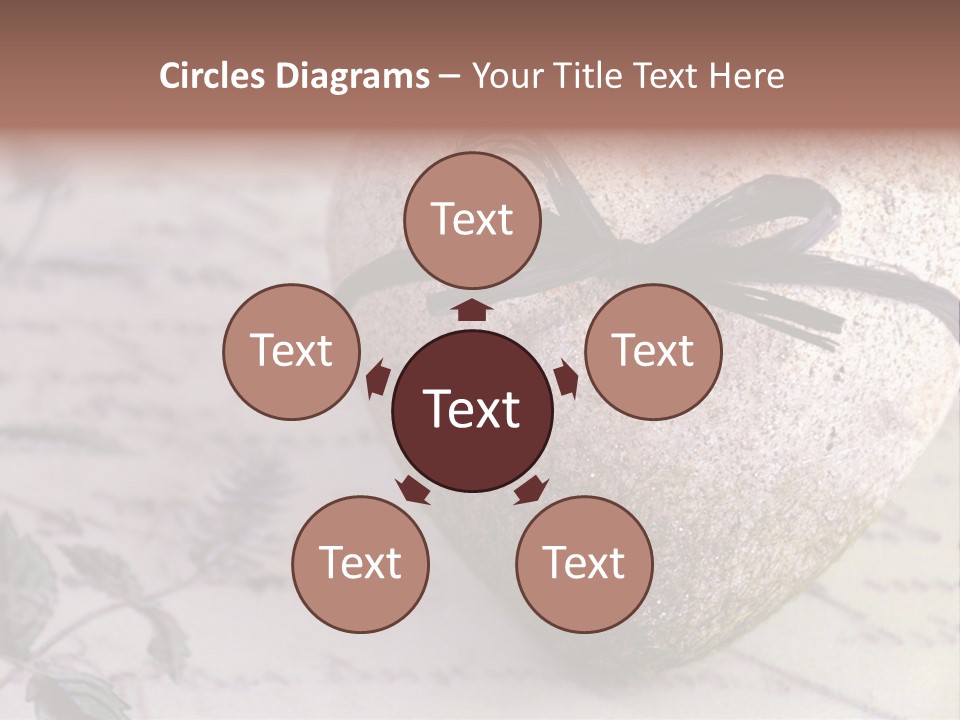 Lavandula Nostalgia Admission PowerPoint Template