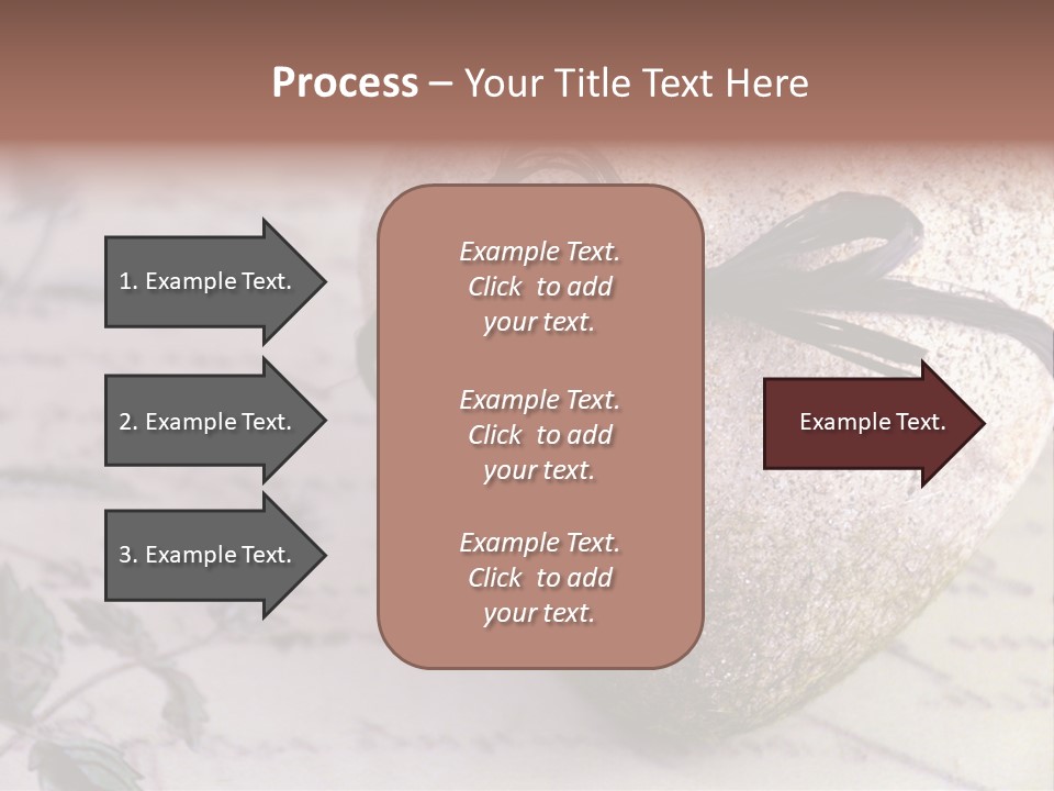 Lavandula Nostalgia Admission PowerPoint Template