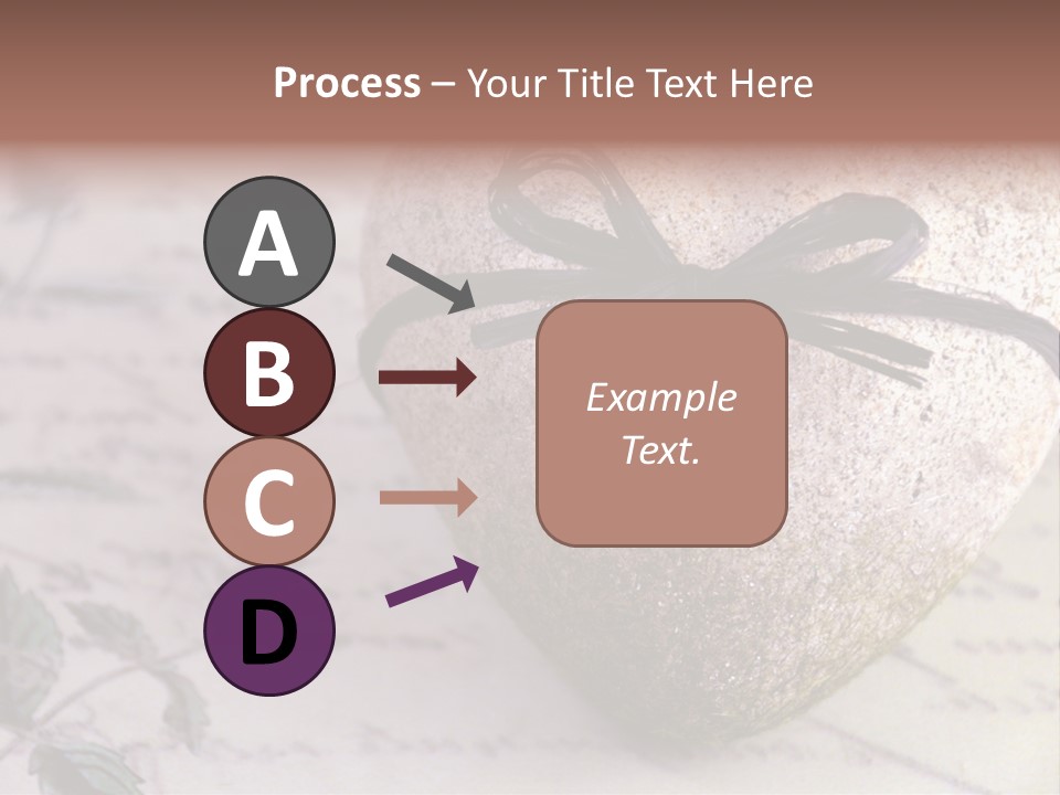 Lavandula Nostalgia Admission PowerPoint Template
